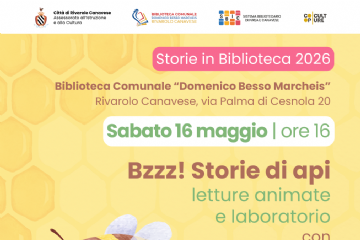 Storie di api in Biblioteca a Rivarolo - 16 maggio 2026