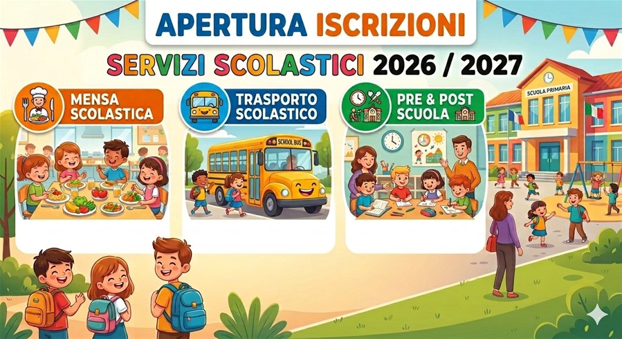 Iscrizioni ai servizi scolastici 2026/2027